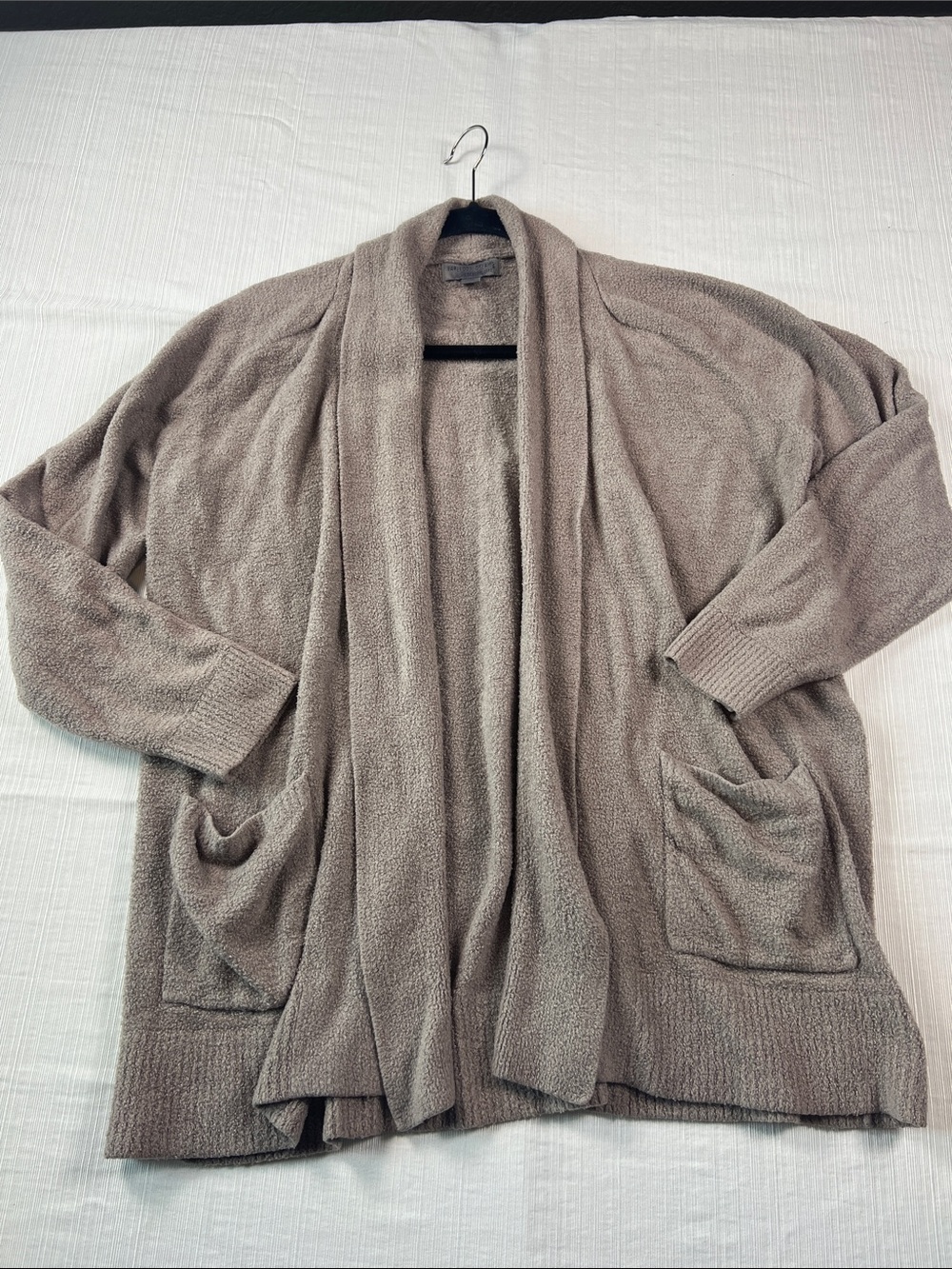 Barefoot Dreams Open-Front Draped Women’s Cardigan